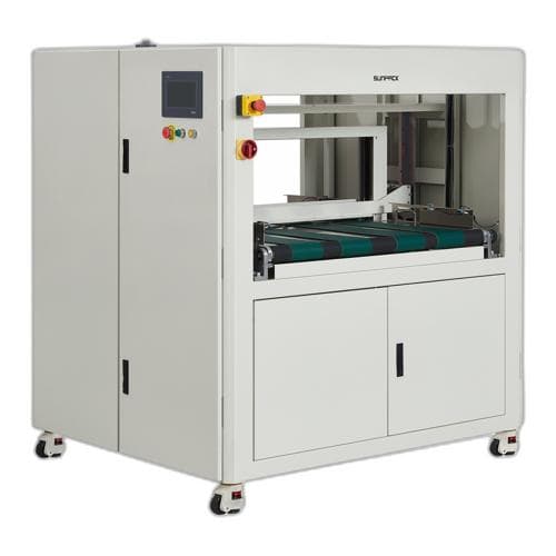 Máy đai dây hộp carton sóng với đầu ép trên SUNPACK WK02D-AP Máy đai dây hộp carton sóng với đầu ép trên SUNPACK WK02D-AP