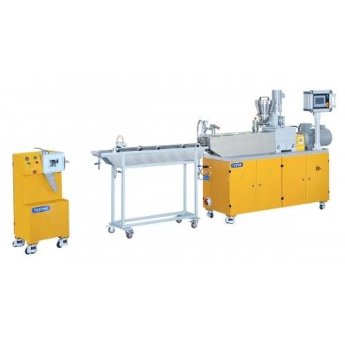 Máy ép đùn hai trục song song đồng trục trong phòng thí nghiệm HARTEK HTGD-20 Máy ép đùn hai trục song song đồng trục trong phòng thí nghiệm HARTEK HTGD-20