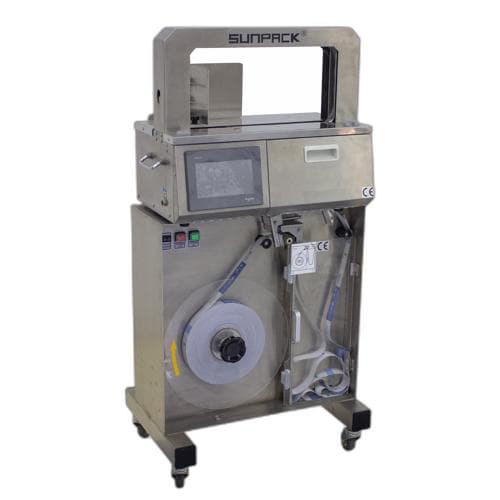 Máy đai dây bằng thép không gỉ SUNPACK WK04-50BSS Máy đai dây bằng thép không gỉ SUNPACK WK04-50BSS
