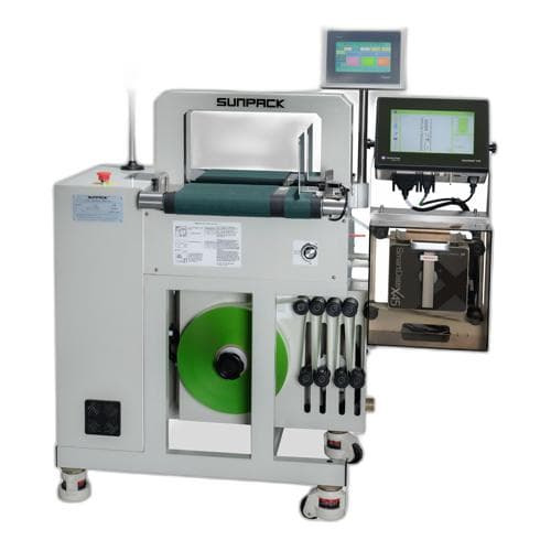 Máy đai dây tự động có máy in SUNPACK WK04CA-MP-X45-50 Máy đai dây tự động có máy in SUNPACK WK04CA-MP-X45-50