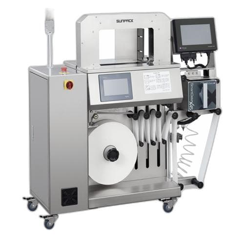 Máy buộc dây với nạp chân không có máy in SUNPACK WK06-50C-MRQ Máy buộc dây với nạp chân không có máy in SUNPACK WK06-50C-MRQ