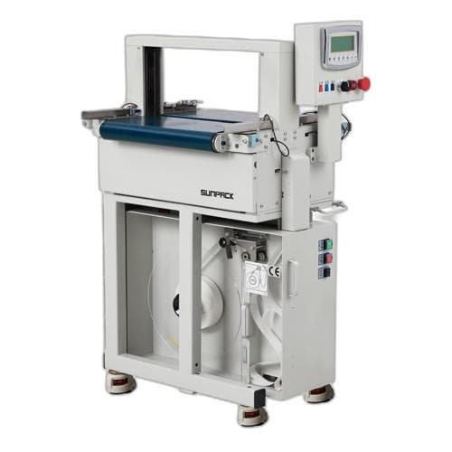 Máy đai dây tự động trên bàn băng SUNPACK WK02-30CAB Máy đai dây tự động trên bàn băng SUNPACK WK02-30CAB