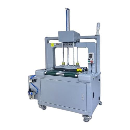 Máy đai dây tự động trên bàn băng có đầu ép trên SUNPACK Q8S-M2P Máy đai dây tự động trên bàn băng có đầu ép trên SUNPACK Q8S-M2P