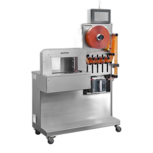 Máy buộc dây tự động với nạp chân không SUNPACK WK06-150C3-MRQ Máy buộc dây tự động với nạp chân không SUNPACK WK06-150C3-MRQ