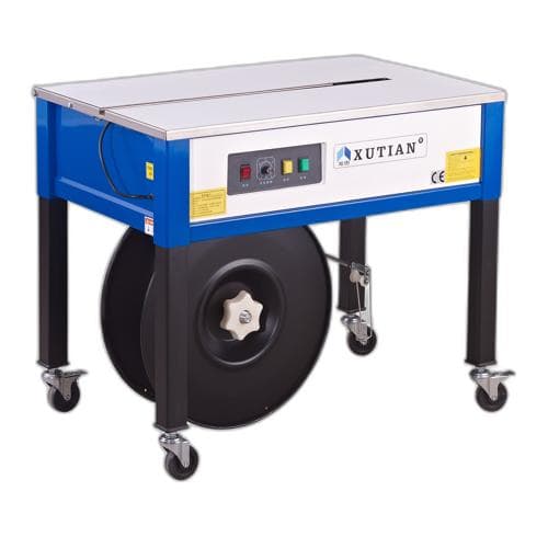 Máy buộc dây bán tự động có thân máy mở SUNPACK XT-8023 Máy buộc dây bán tự động có thân máy mở SUNPACK XT-8023